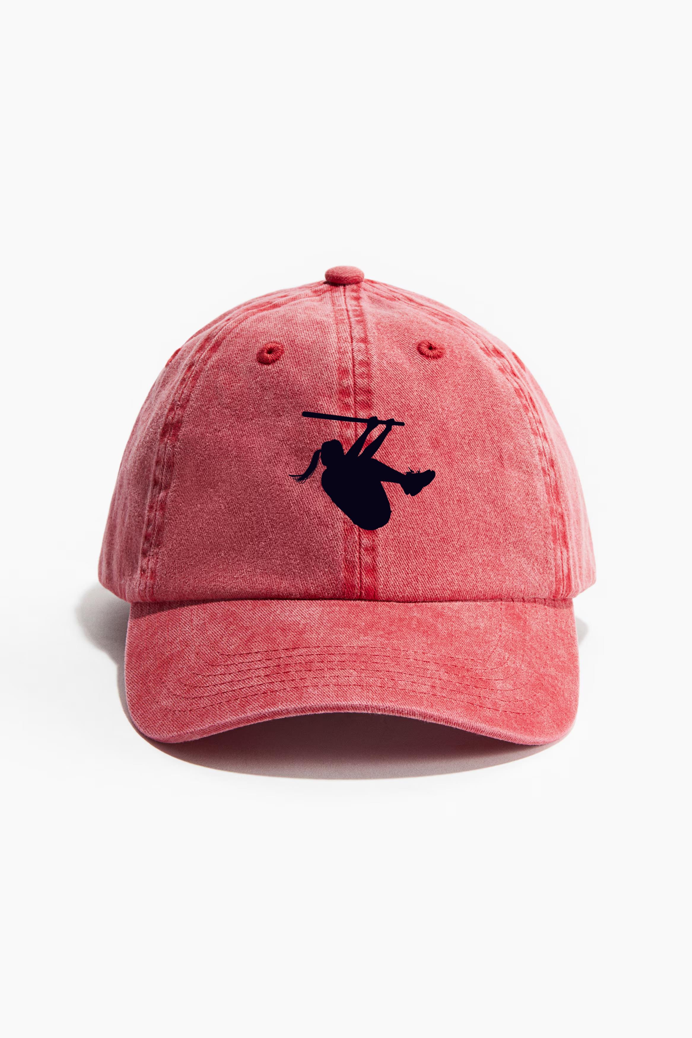 Female Crossfit Training Silhouette Cotton Twill Cap 