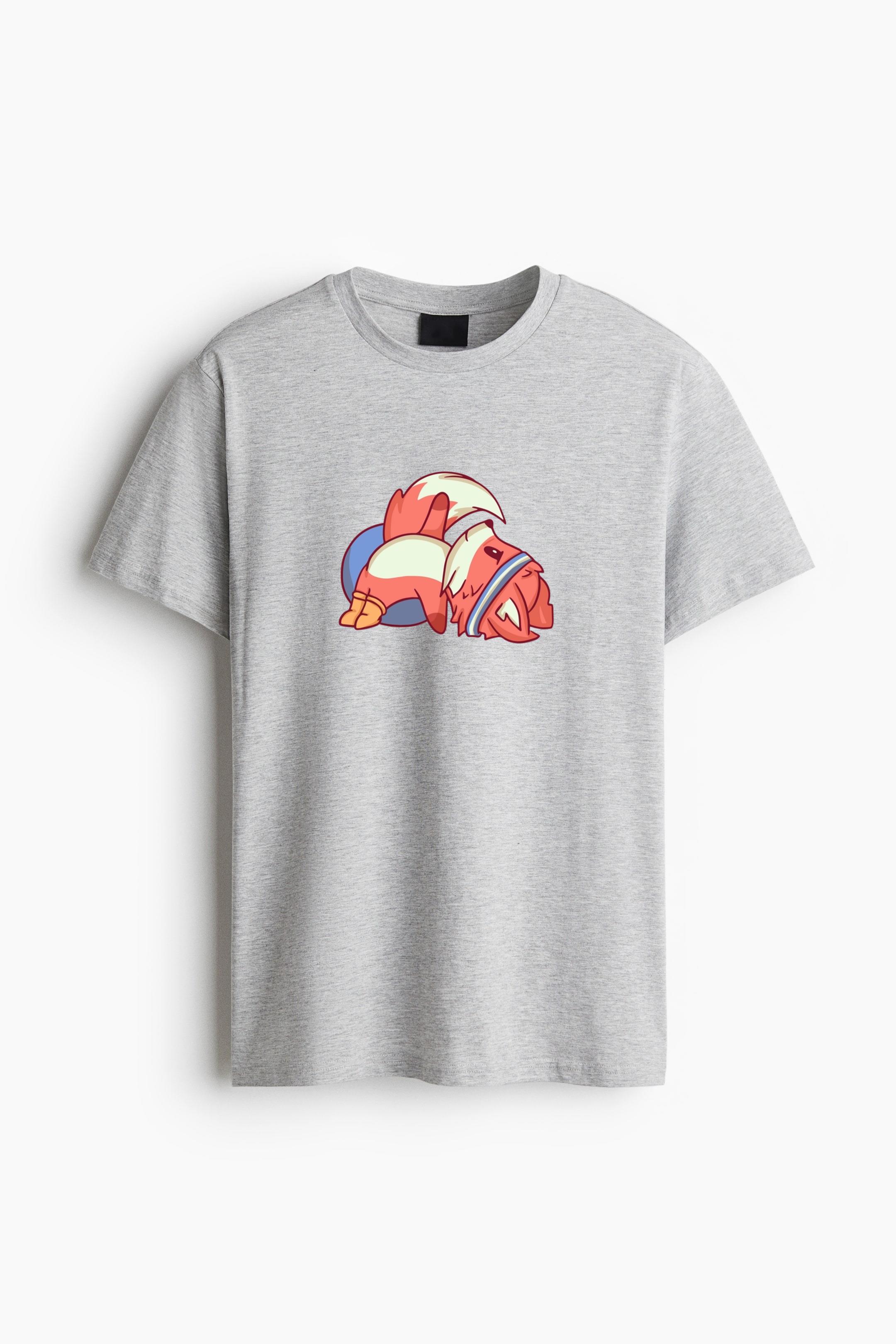 Fox Color Stroke Pilates Classic Regular Fit T-Shirt