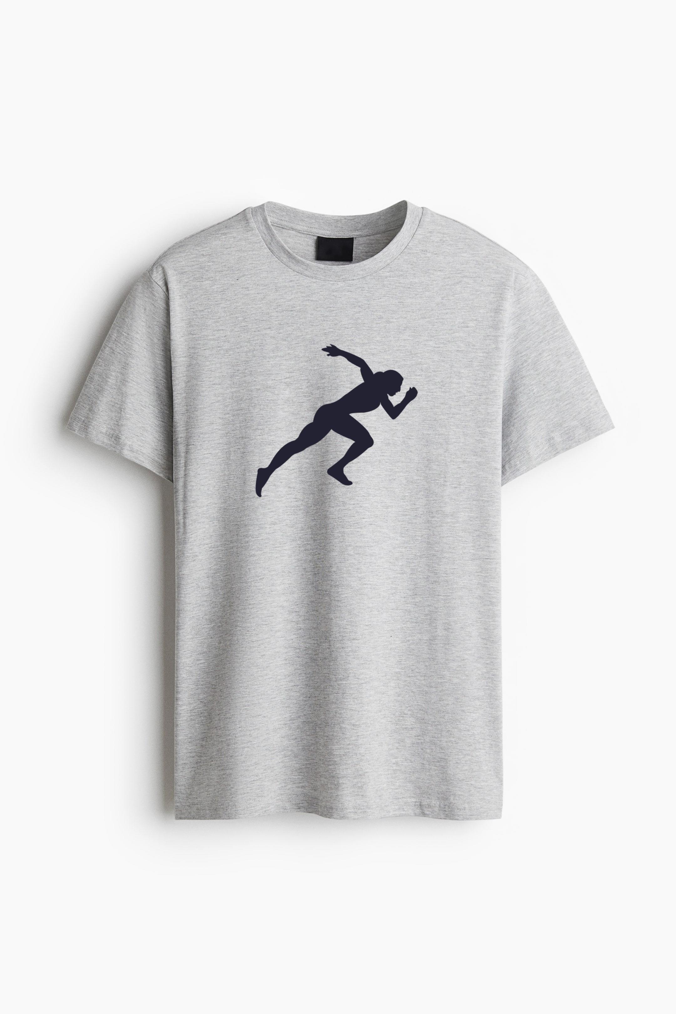 Girl Athlete Silhouette Classic Regular Fit T-Shirt
