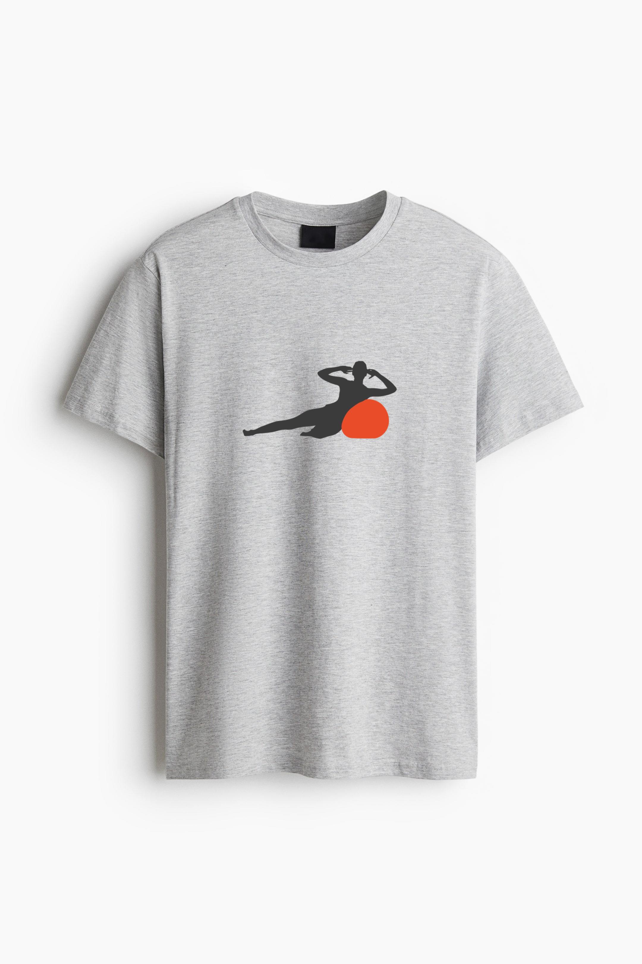 Girl Pilates Silhouette Classic Regular Fit T-Shirt