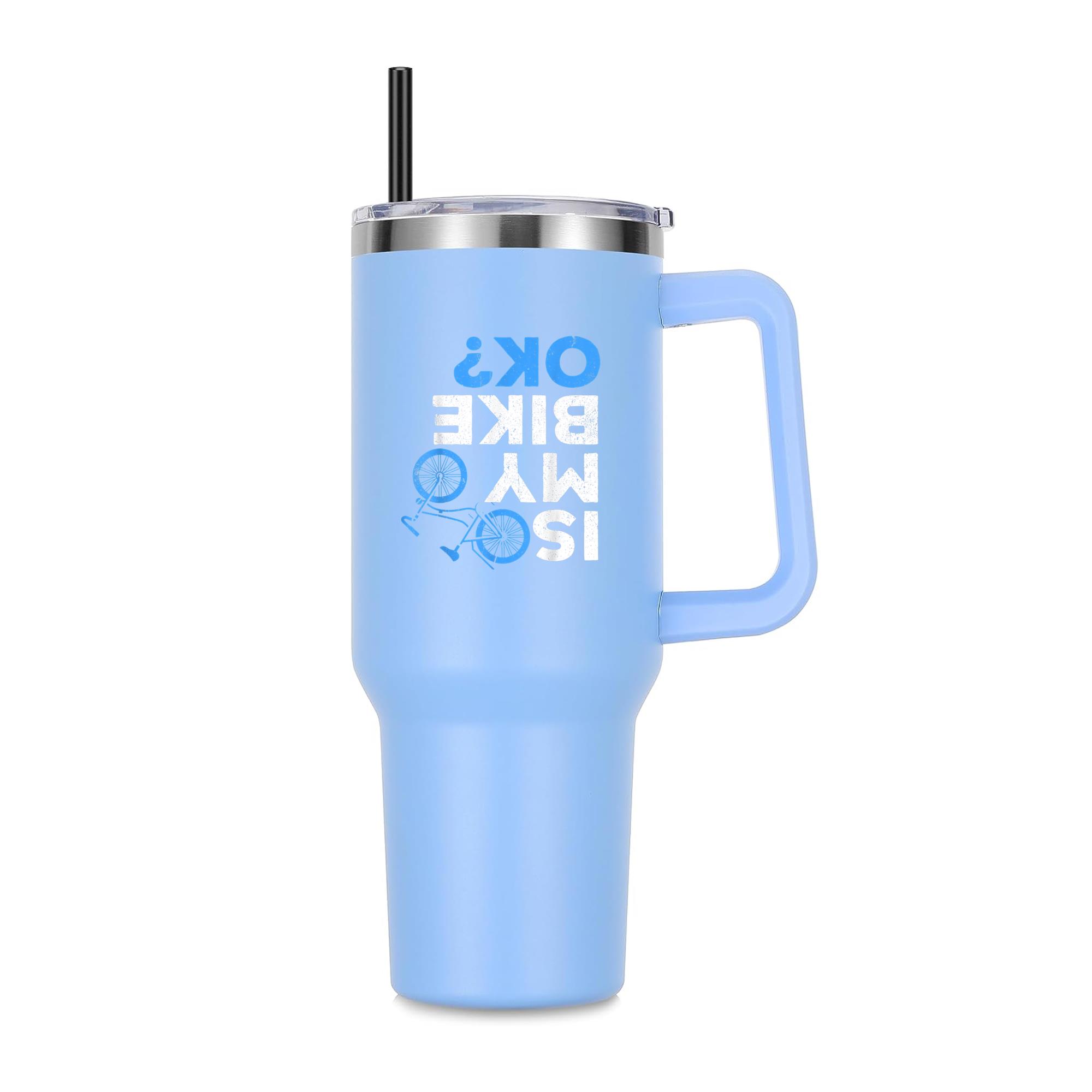 Is My Bike Ok Cycling 40oz Stainless Steel Tumbler