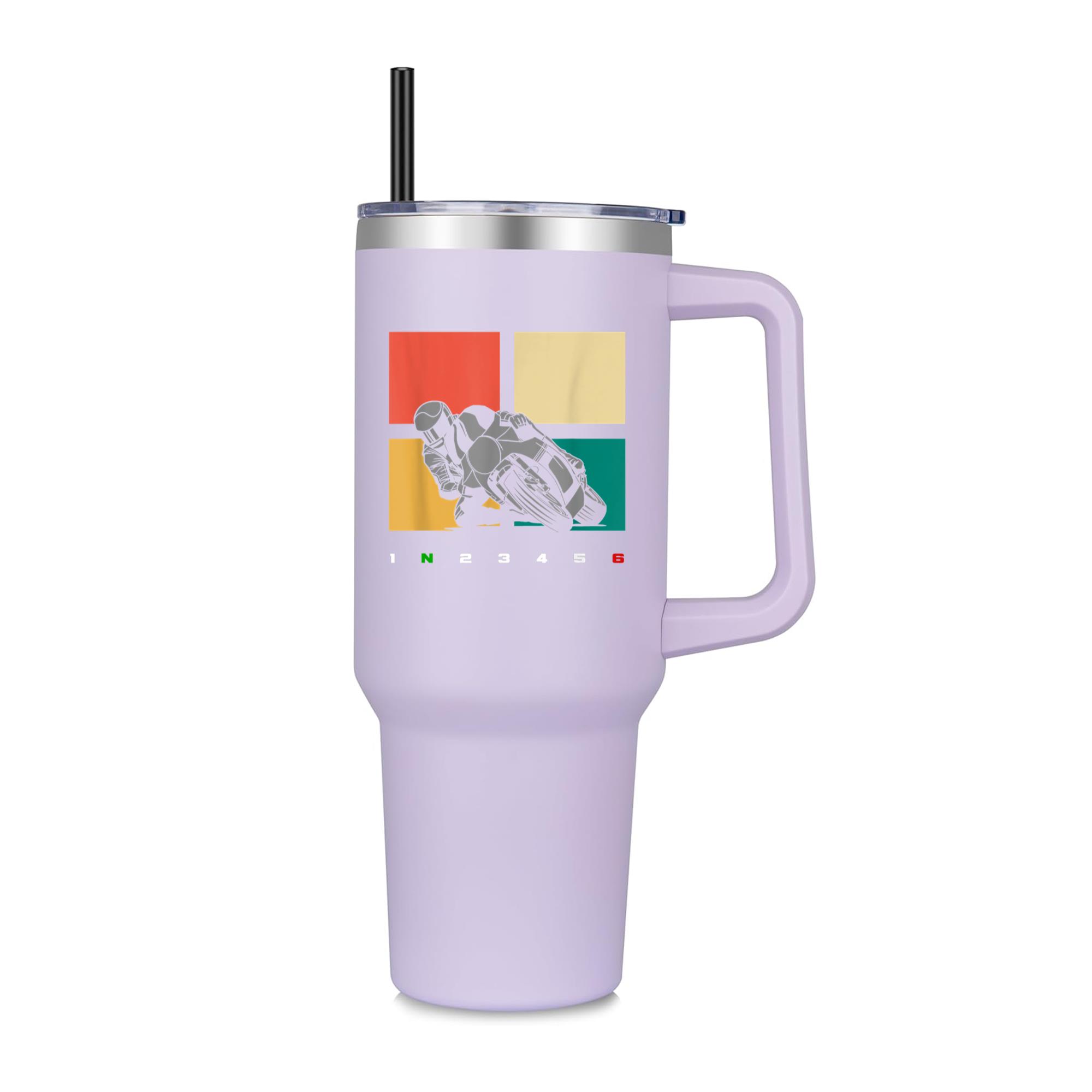 Motorcycle Apparel Biker 40oz Stainless Steel Tumbler - Image 2