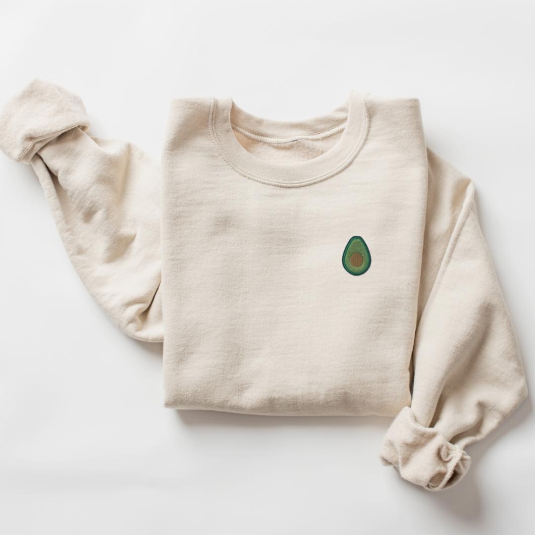 Avocado Embroidered Sweatshirt
