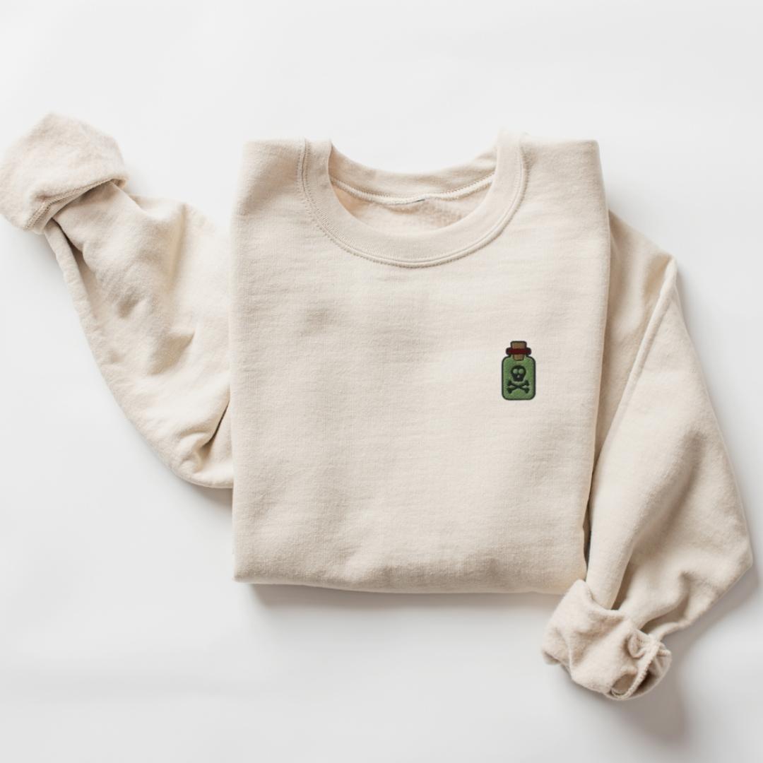 Poison Embroidered Sweatshirt