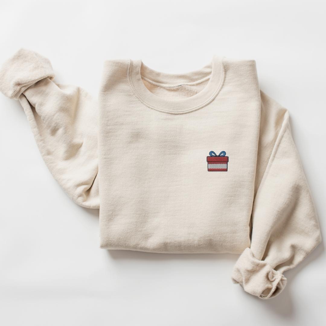 Gift Embroidered Sweatshirt