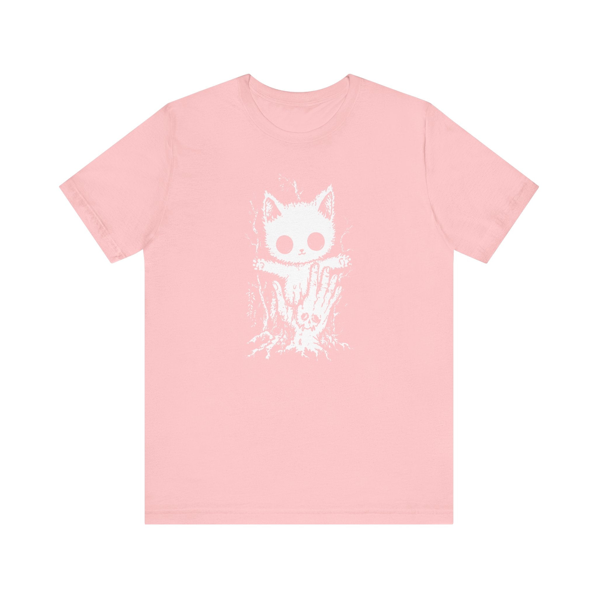 Creepy Cute Cat T-Shirt Spooky and Adorable Design
