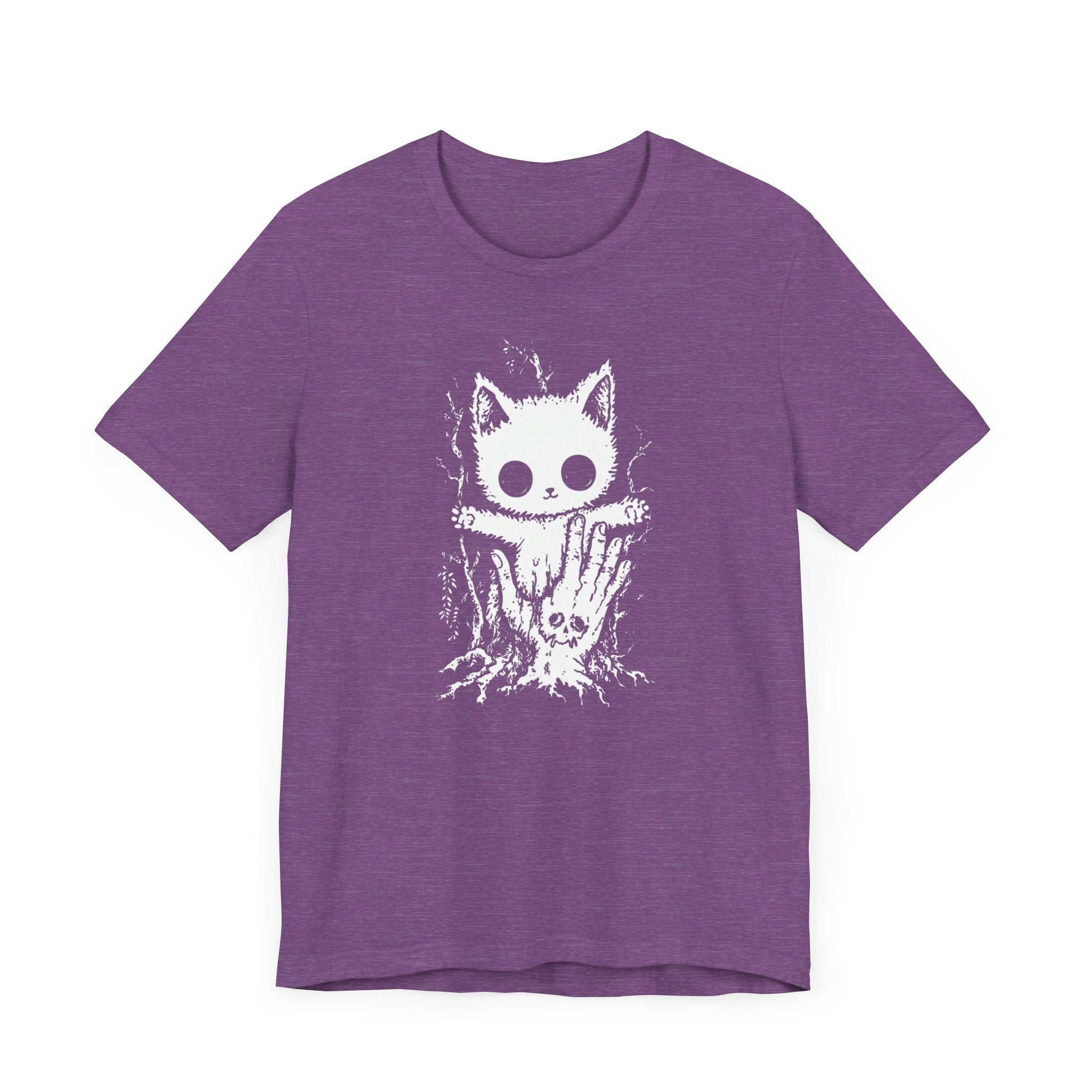Creepy Cute Cat T-Shirt Spooky and Adorable Design