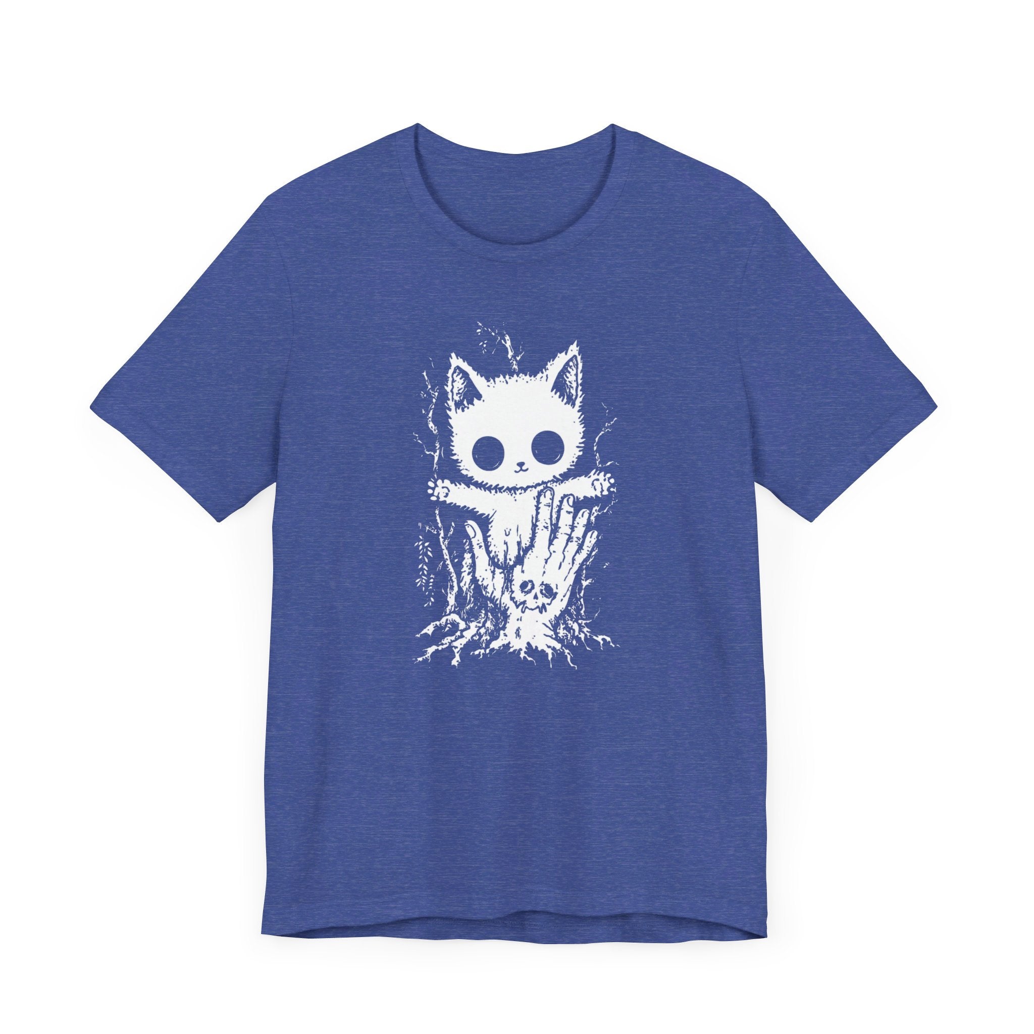 Creepy Cute Cat T-Shirt Spooky and Adorable Design