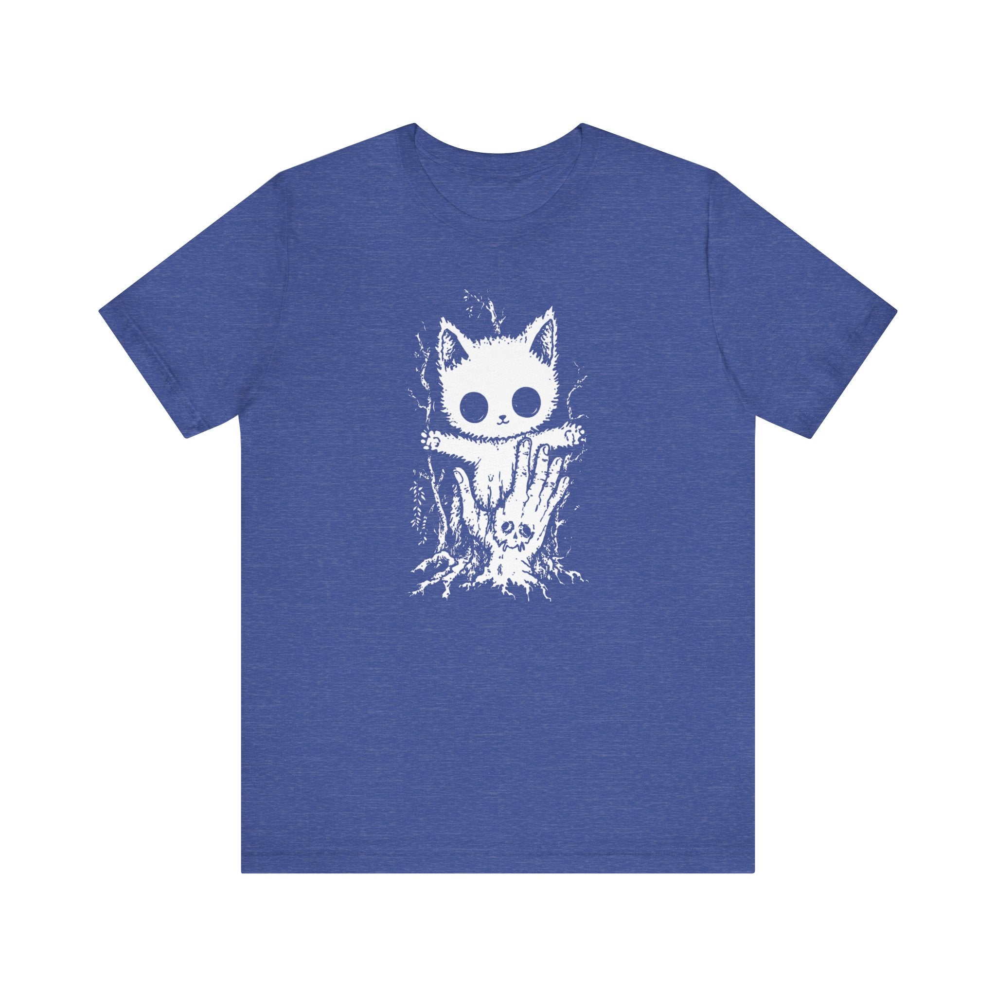 Creepy Cute Cat T-Shirt Spooky and Adorable Design
