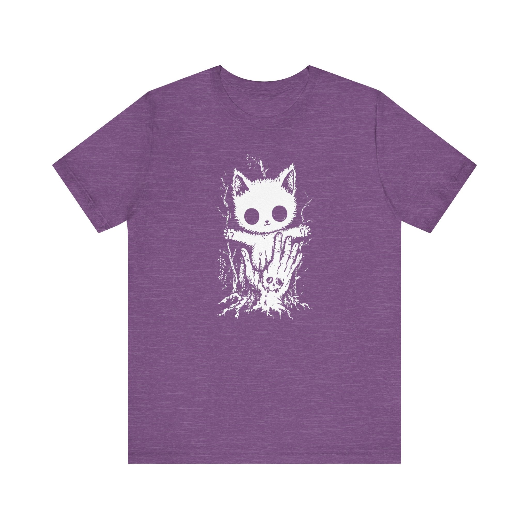 Creepy Cute Cat T-Shirt Spooky and Adorable Design