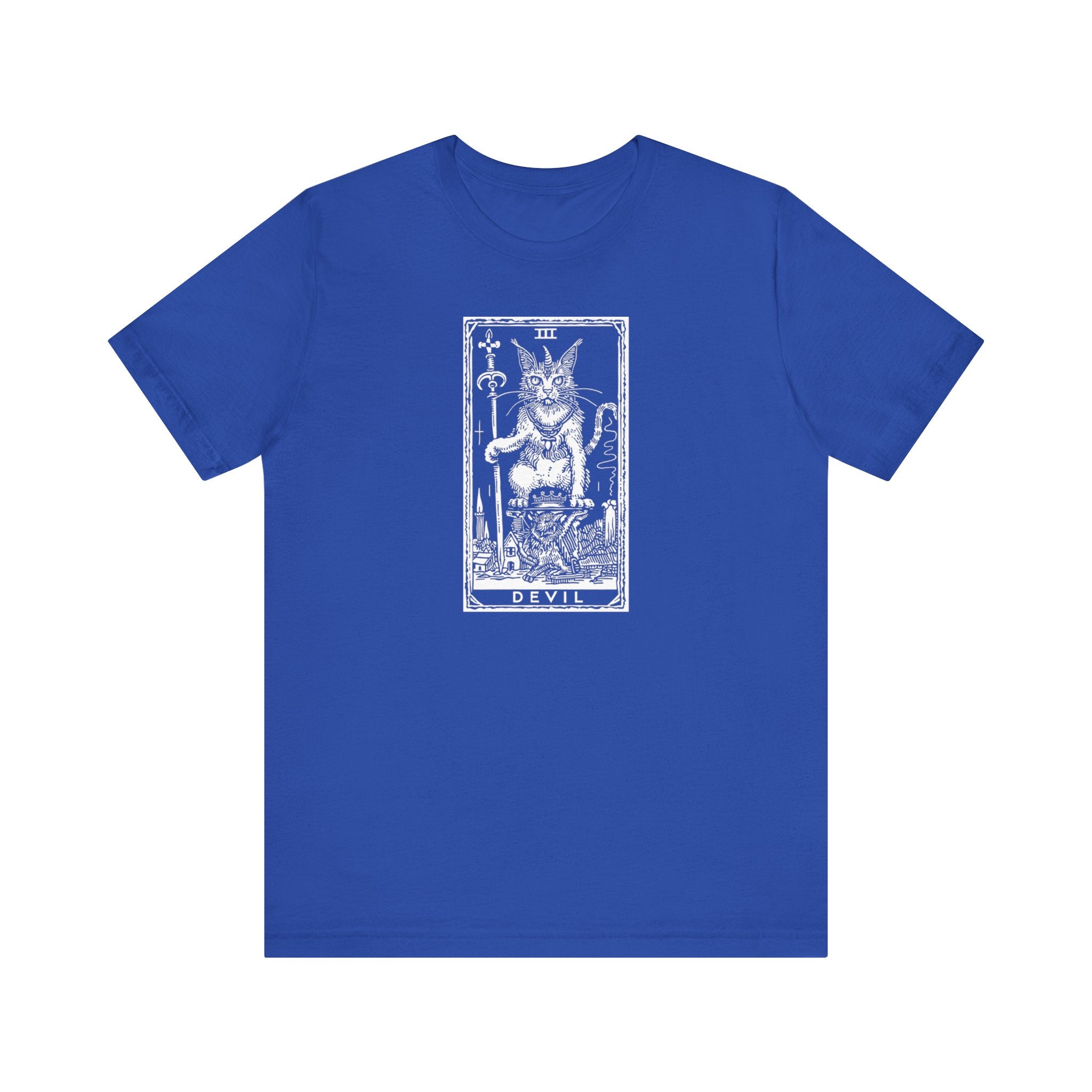Devil Tarot Cat T-Shirt
