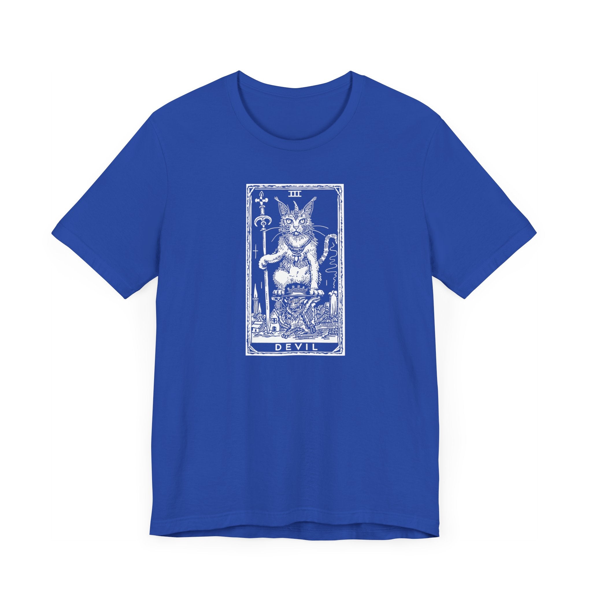 Devil Tarot Cat T-Shirt