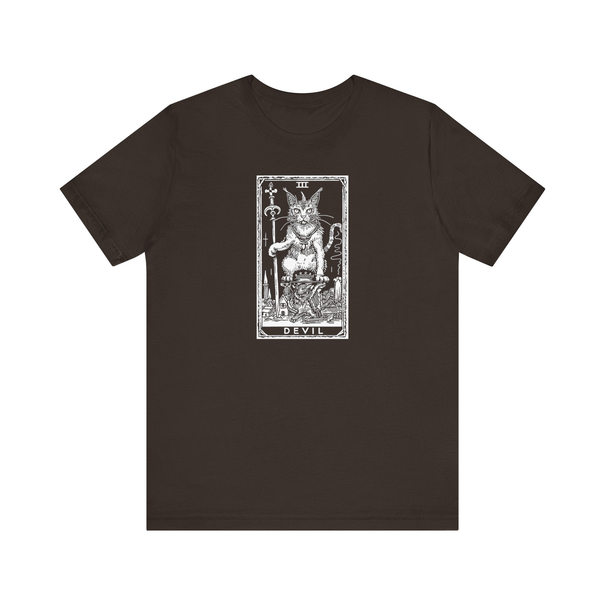 Devil Tarot Cat T-Shirt