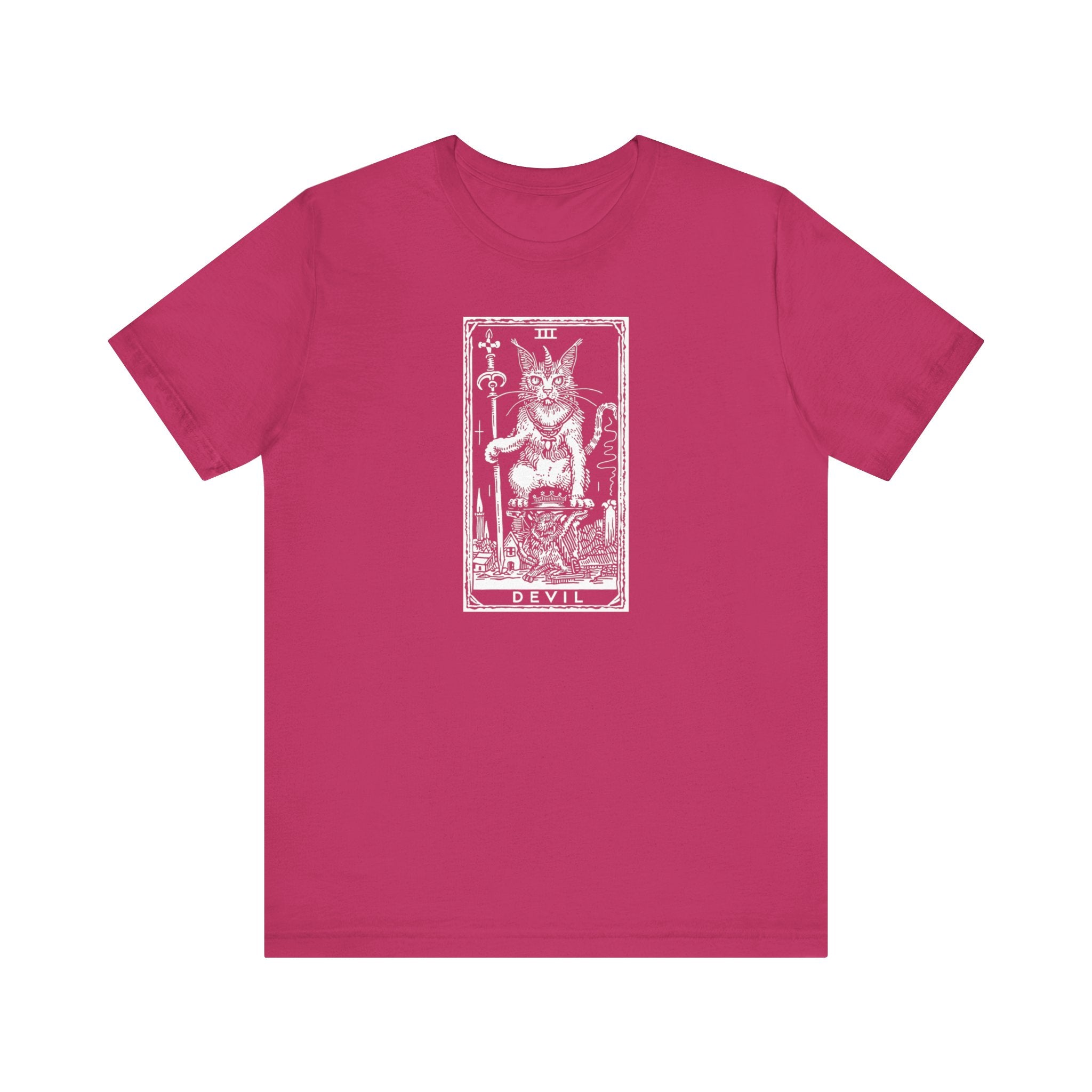 Devil Tarot Cat T-Shirt
