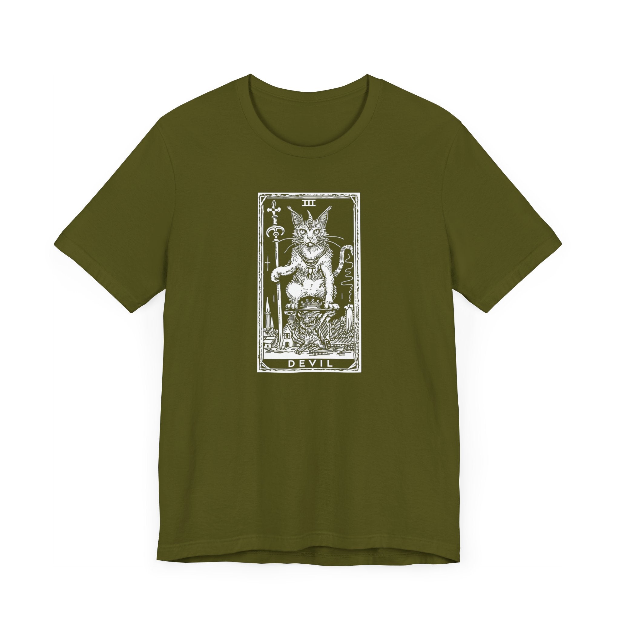 Devil Tarot Cat T-Shirt