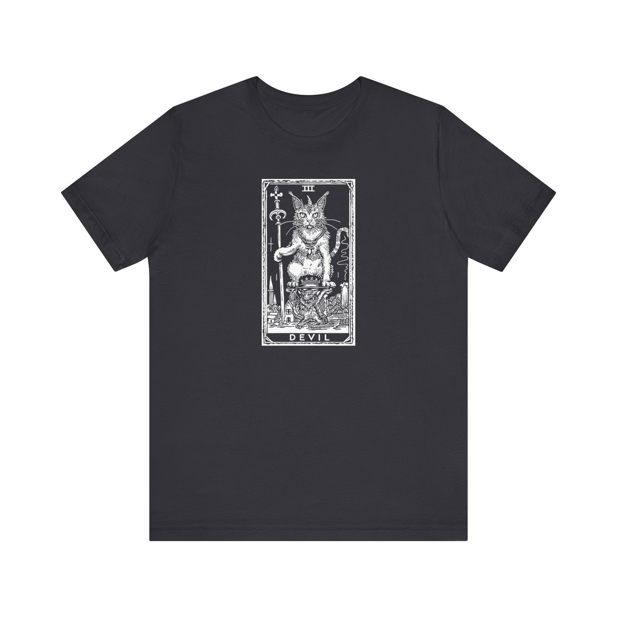 Devil Tarot Cat T-Shirt