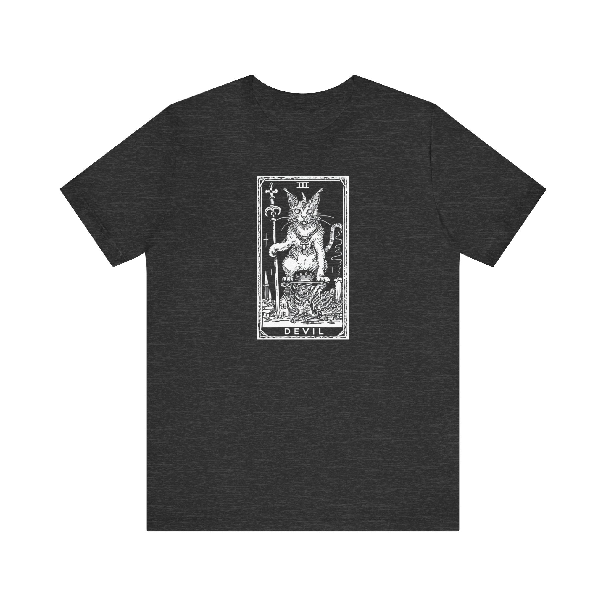 Devil Tarot Cat T-Shirt