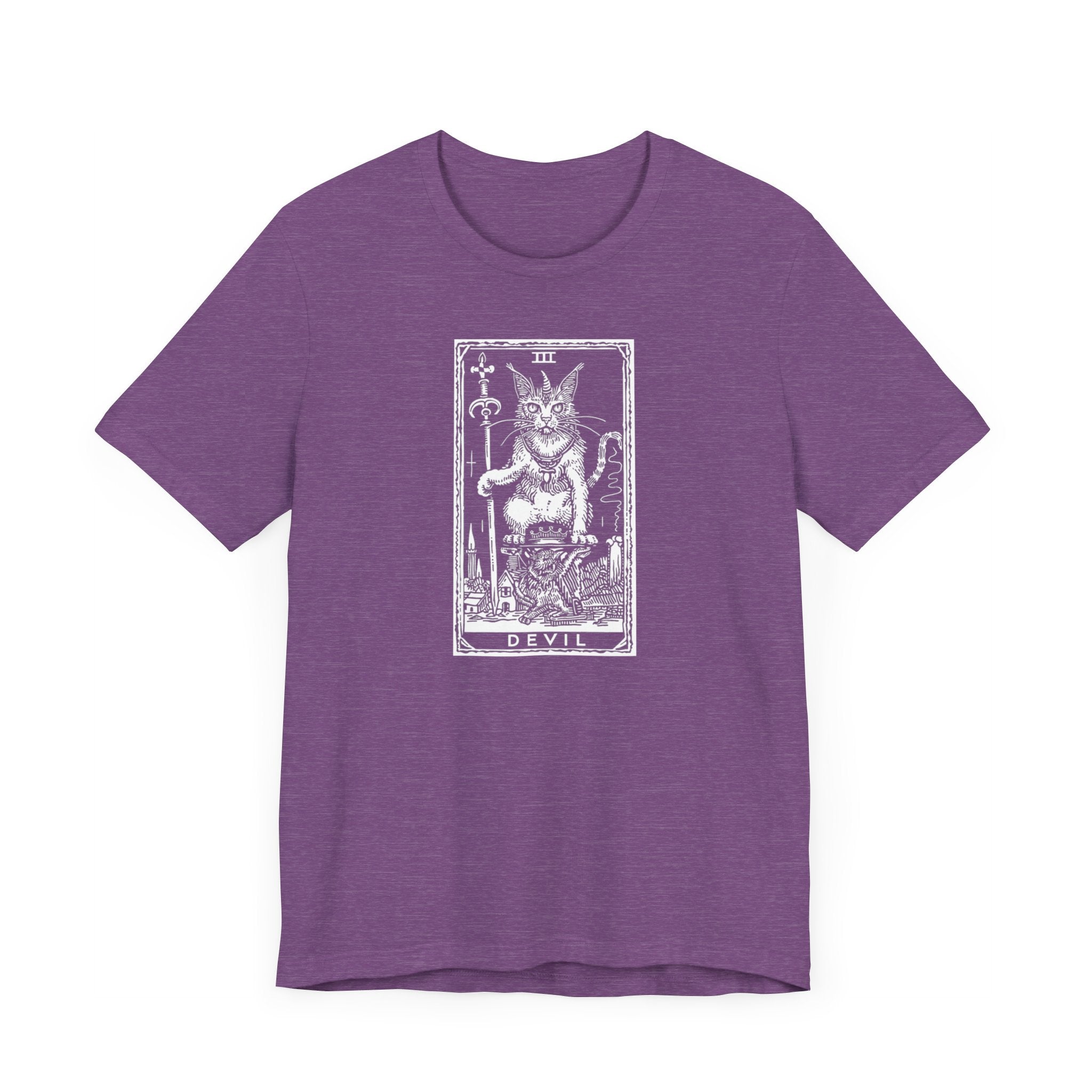 Devil Tarot Cat T-Shirt