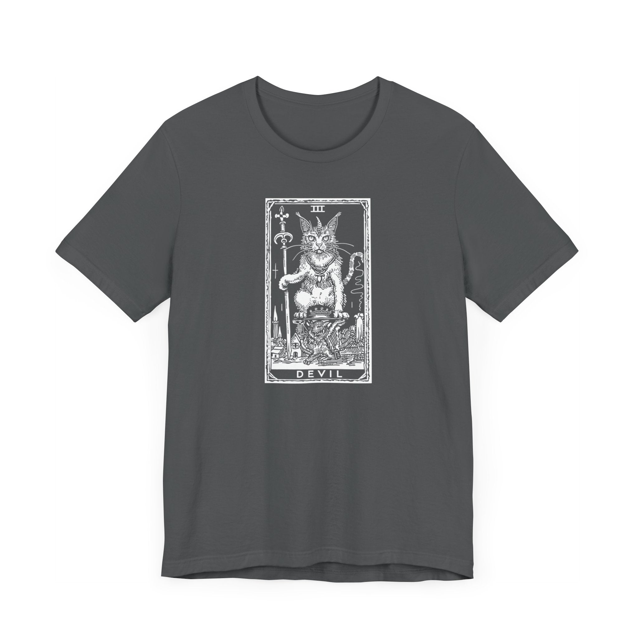 Devil Tarot Cat T-Shirt