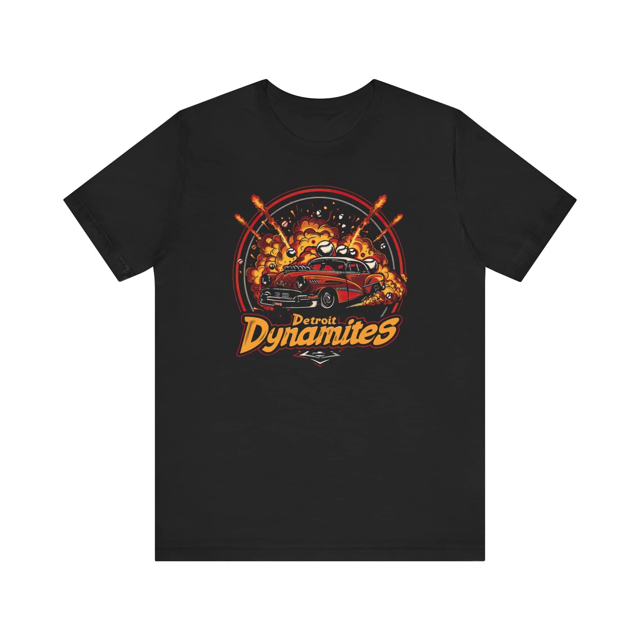 Detroit Dynamites T-Shirt Baseball Team Graphic Tee