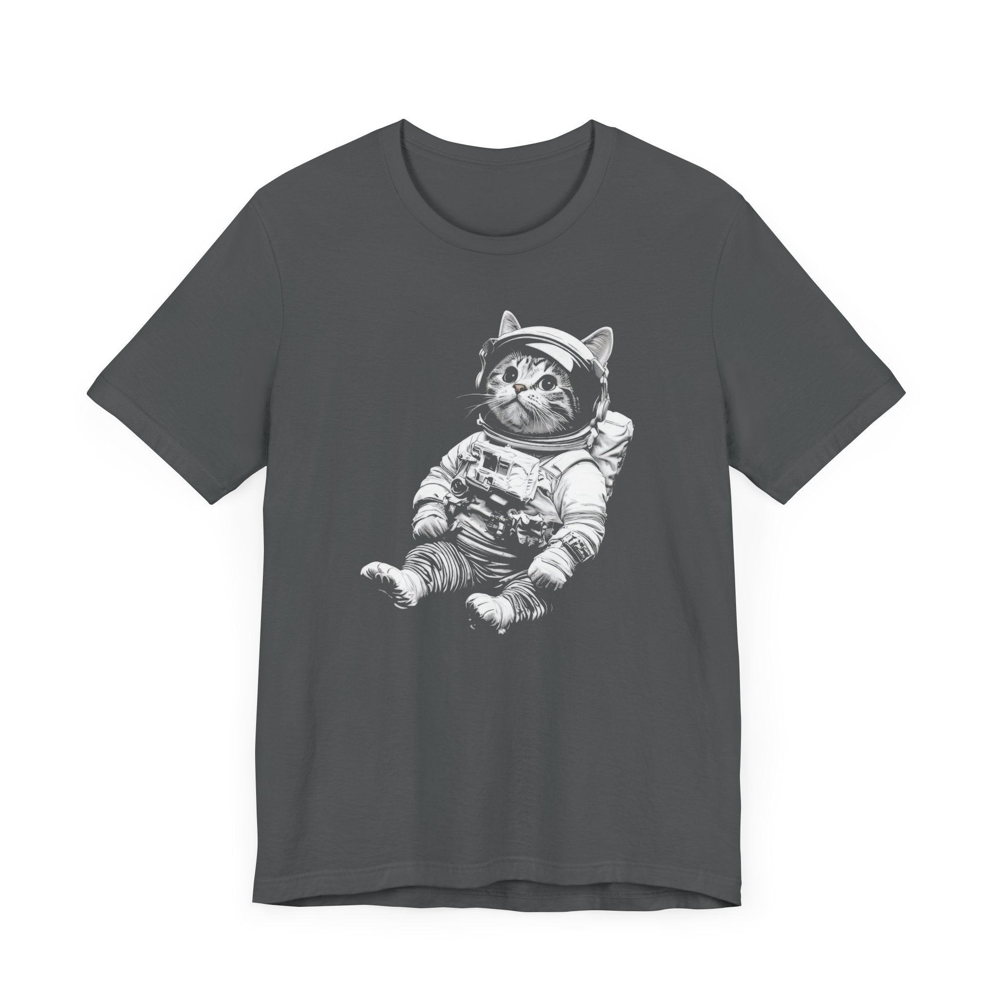 Chillin’ Space Cat Astronaut T-Shirt
